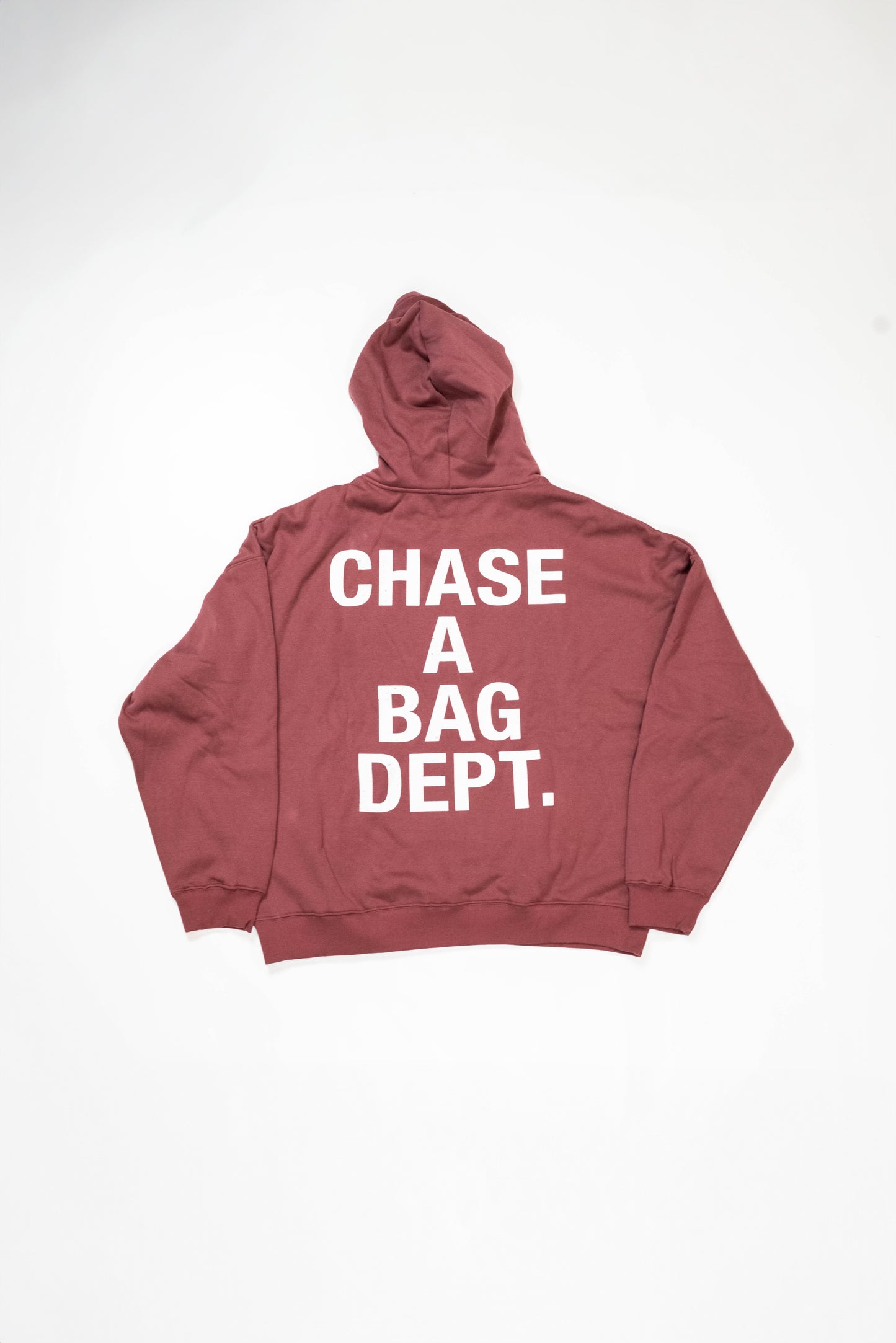 Chase A Bag Dept. Burgundy Hoodie
