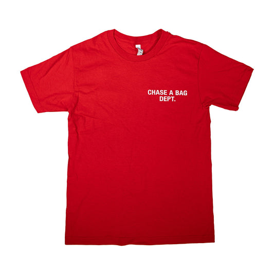 Chase A Bag Dept. Red Shirt