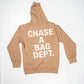 Chase A Bag Dept. Khaki Hoodie