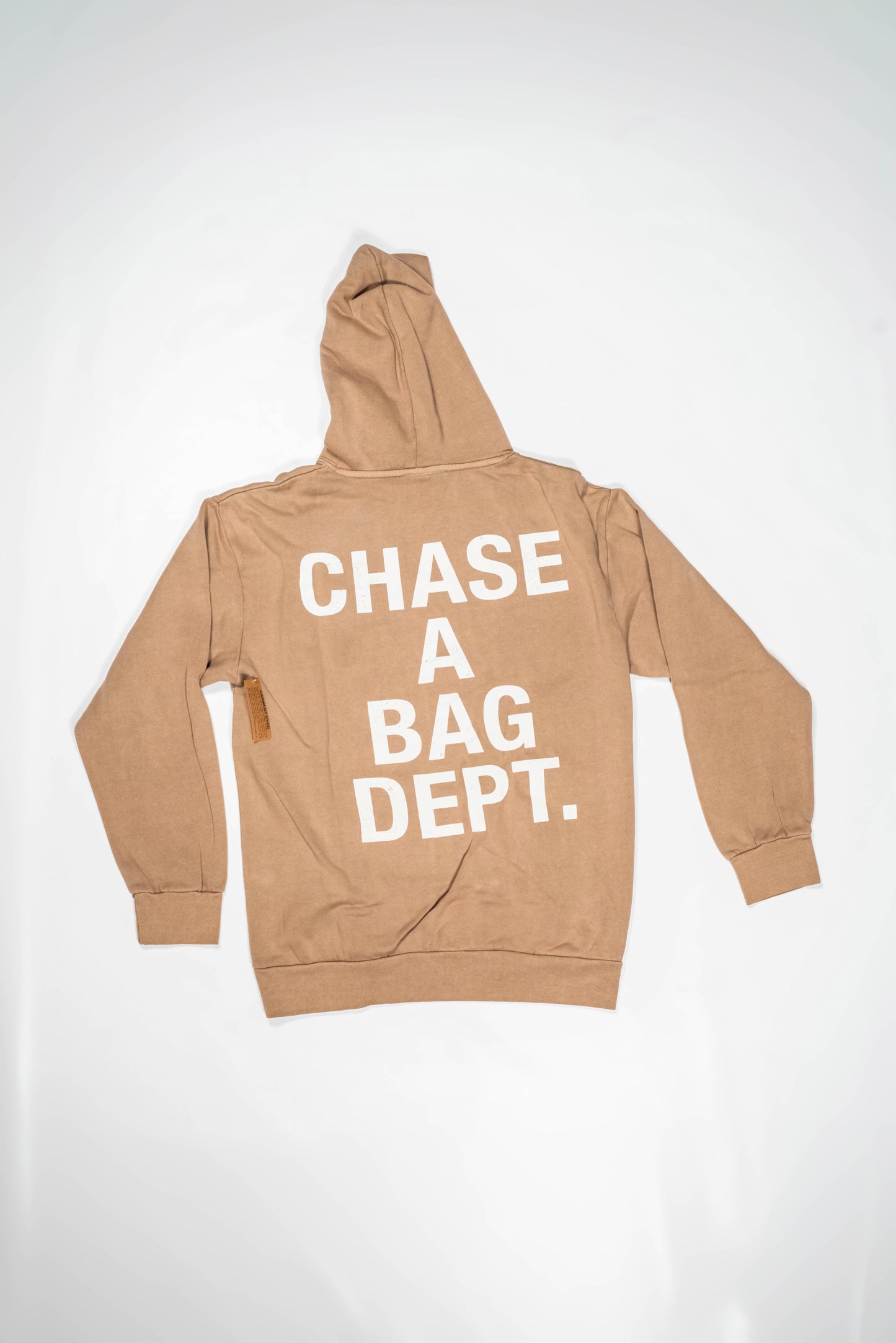 Chase A Bag Dept. Khaki Hoodie