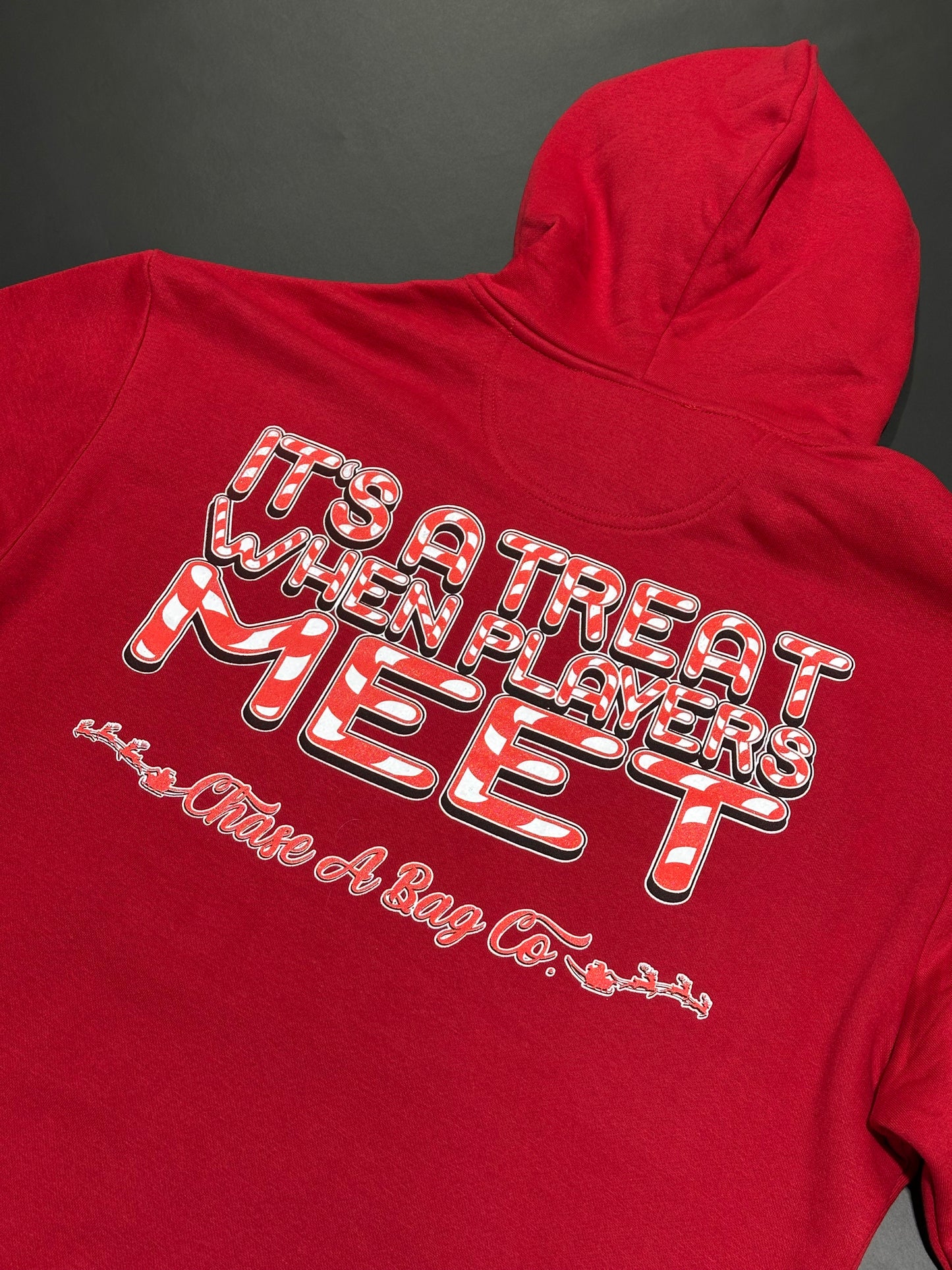 Christmas Hoodie ( Exclusive Drop) " It's A Treat When Players Meet"