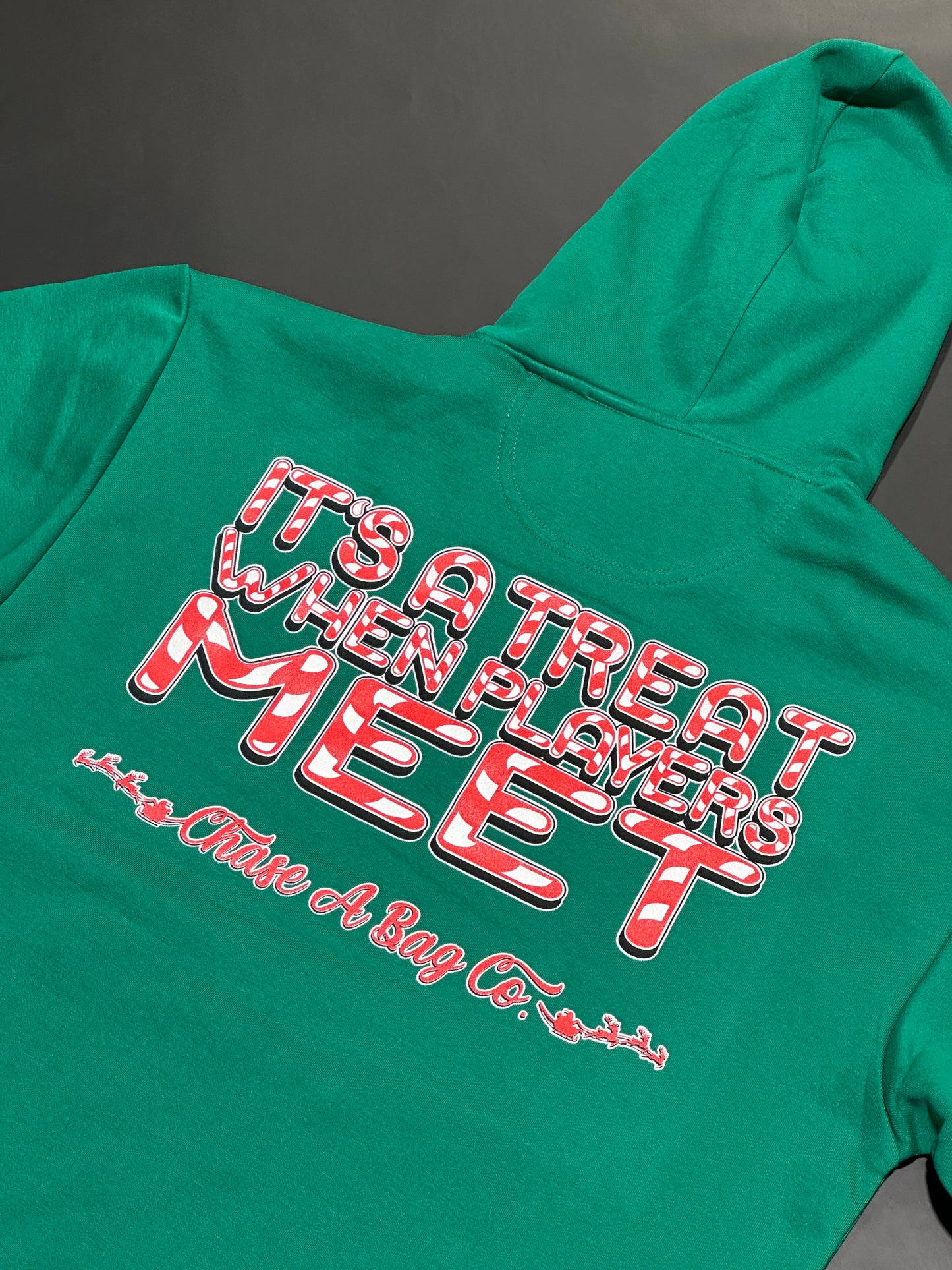 Christmas Hoodie ( Exclusive ) " It's A Treat When Players Meet"